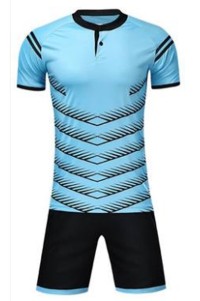 SKWTV015 Design Short Sleeve T-Shirt Set Men Football Training Shirts